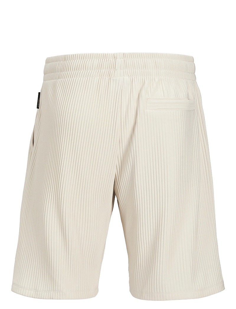 Jack & Jones - JPSTKARL INTERLUDE PLISSE SHORTS MID - sweatshorts - moonbeam - 2