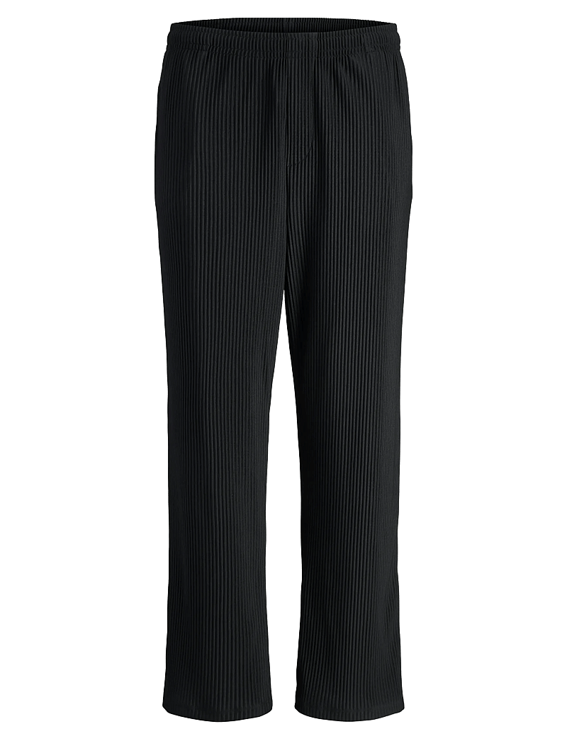 Jack & Jones - JPSTKARL INTERLUDE PLISSE SWEAT PANTS - kollektsioonid - black - 1