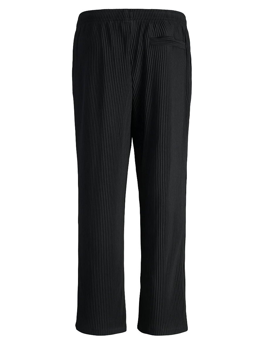 Jack & Jones - JPSTKARL INTERLUDE PLISSE SWEAT PANTS - kollektioner - black - 2