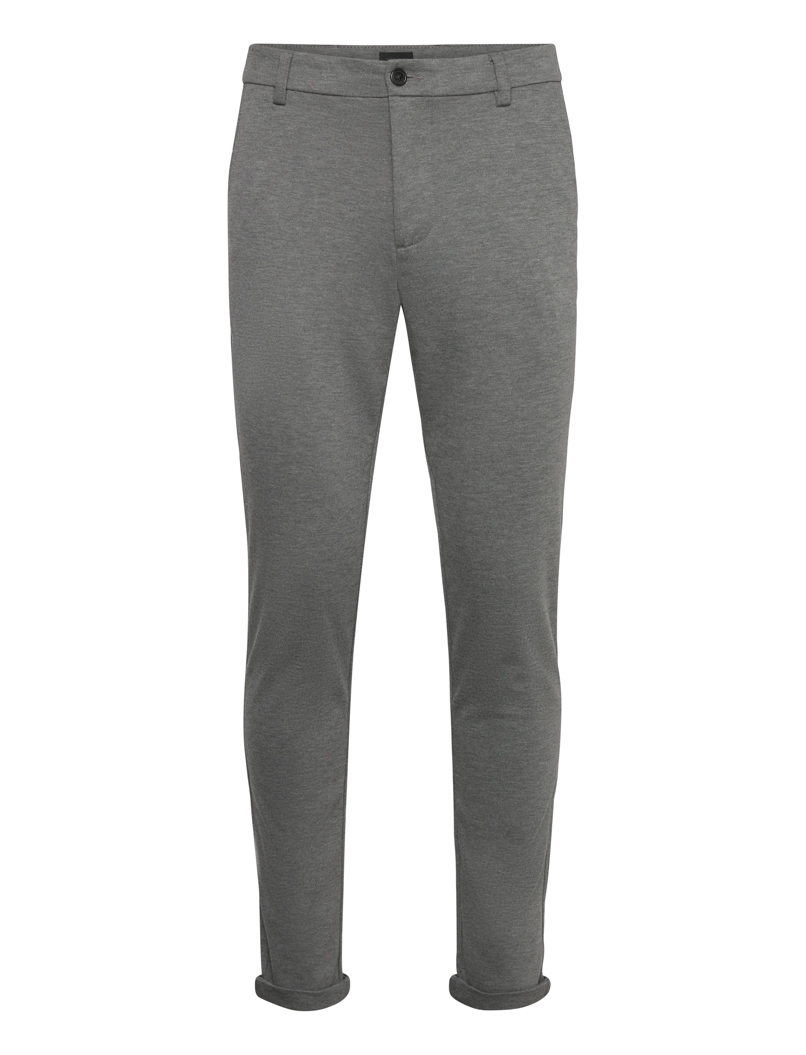 Jack & Jones JPRCCMARCO JJADRIAN CHINO PANT NOOS - Chinos - DARK GREY / grey