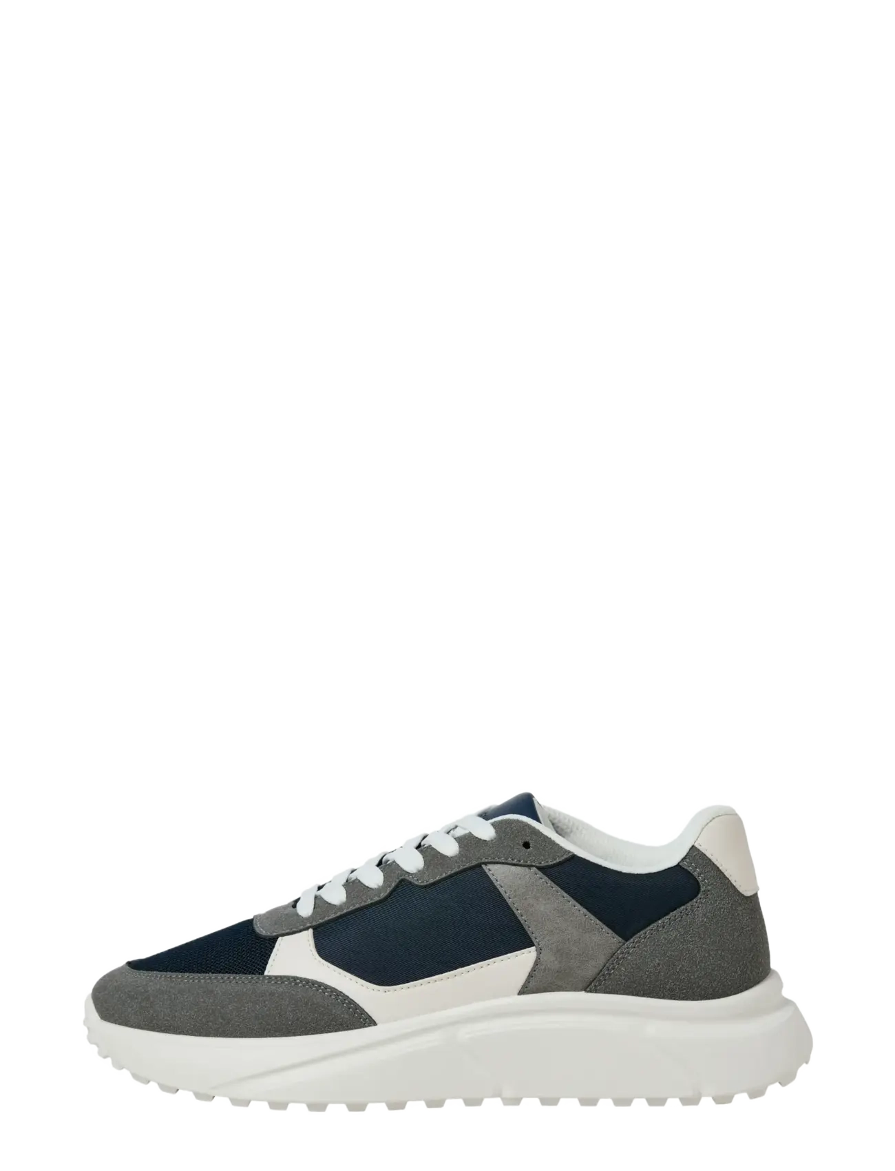 Jack & Jones Jfwaspire Pu Runner Noos, 42, Grey, Sneakers > Chunky Sneakers, Herre