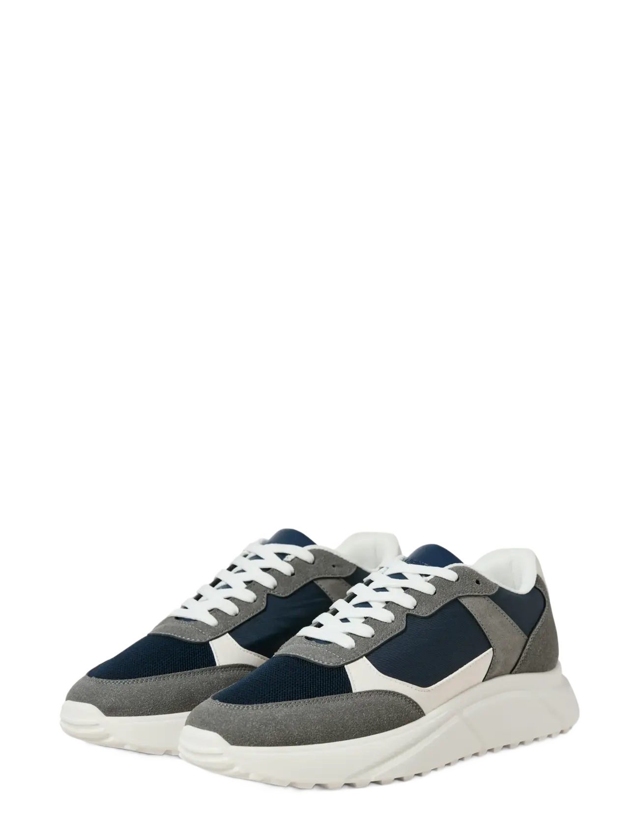 Jack & Jones - JFWASPIRE PU RUNNER NOOS - chunky sneakers - castlerock - 2