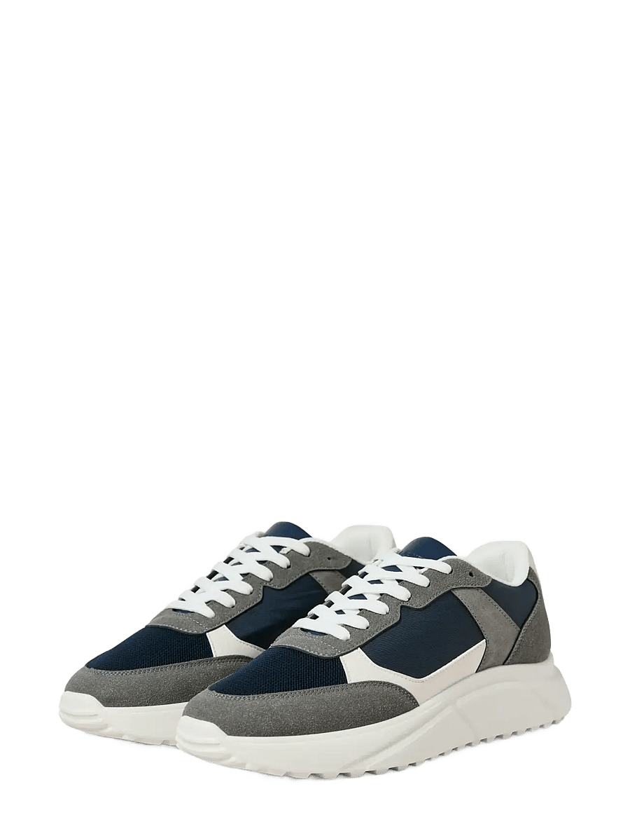 Jack & Jones - JFWASPIRE PU RUNNER NOOS - madala säärega tossud - castlerock - 2