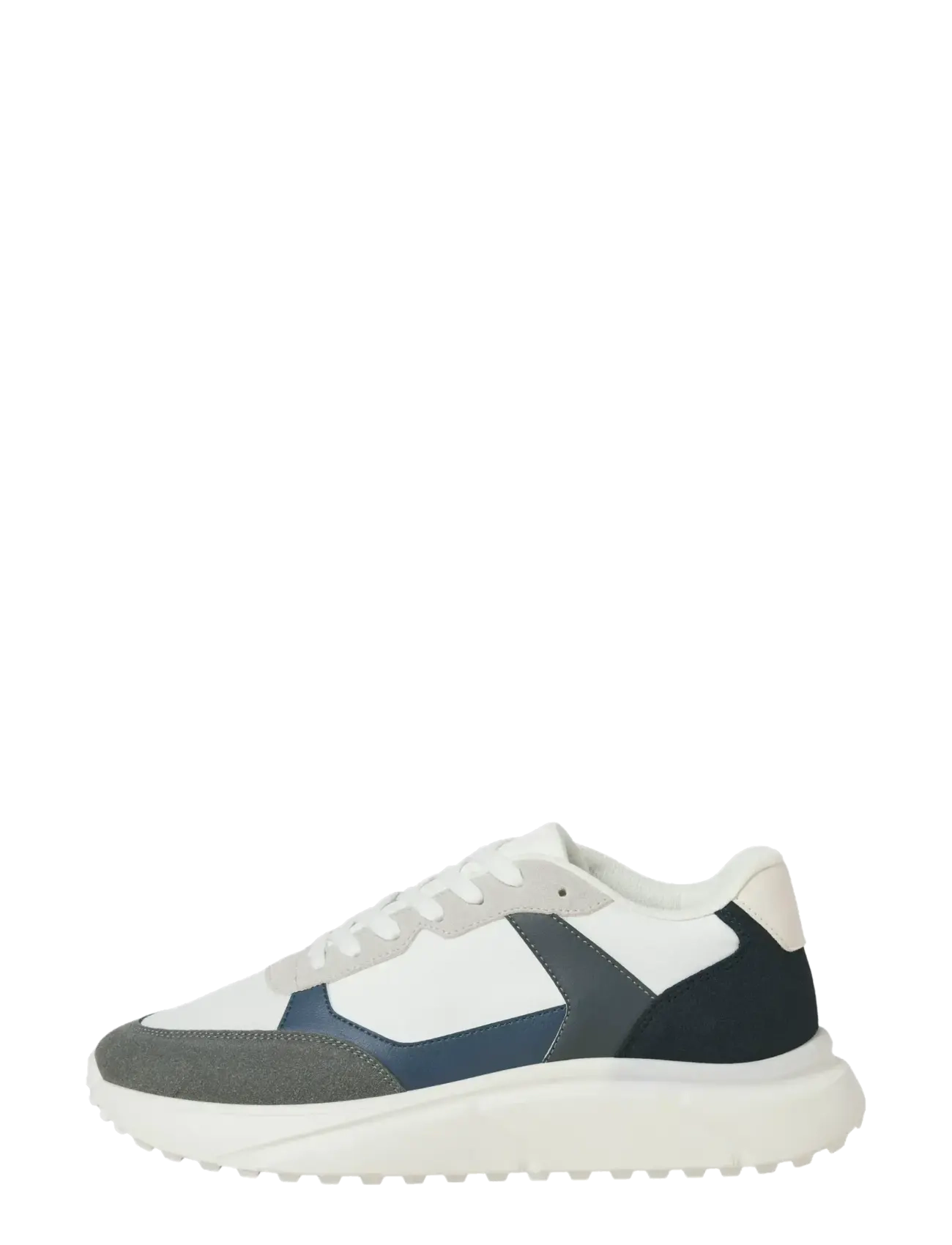 JACK & JONES Jfwaspire Pu Runner Noos Weiß - 43 - Herren