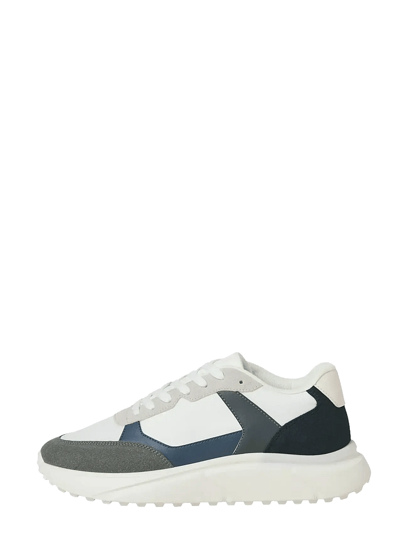Jack & Jones - JFWASPIRE PU RUNNER NOOS - lave sneakers - white - 0