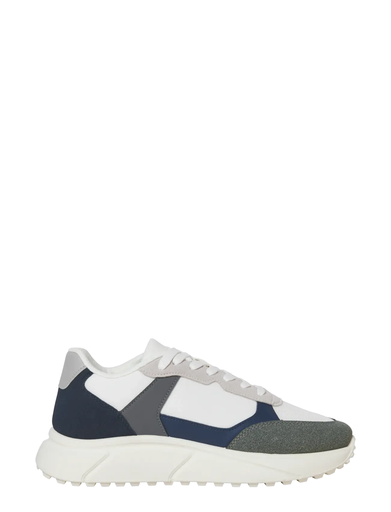 Jack & Jones - JFWASPIRE PU RUNNER NOOS - låga sneakers - white - 1