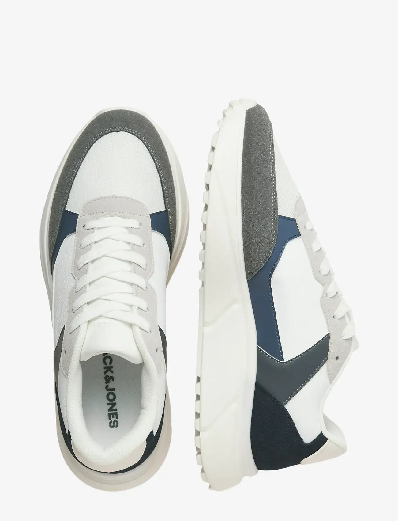 Jack & Jones - JFWASPIRE PU RUNNER NOOS - laveste priser - white - 1