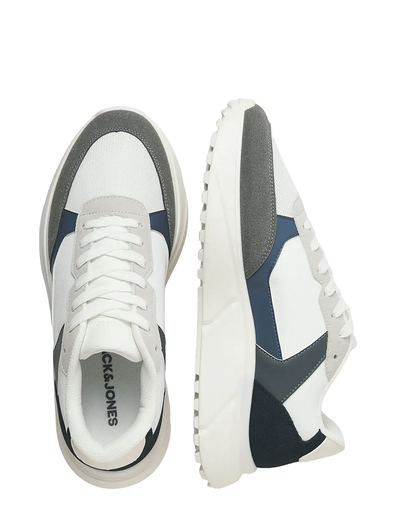 Jack & Jones - JFWASPIRE PU RUNNER NOOS - lave sneakers - white - 1