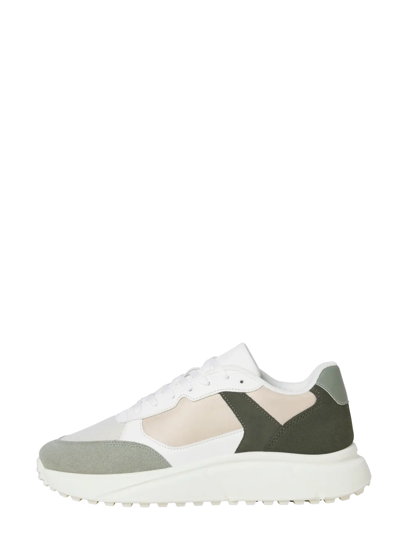 JACK & JONES Jfwaspire Pu Runner Noos Weiß - 42 - Herren