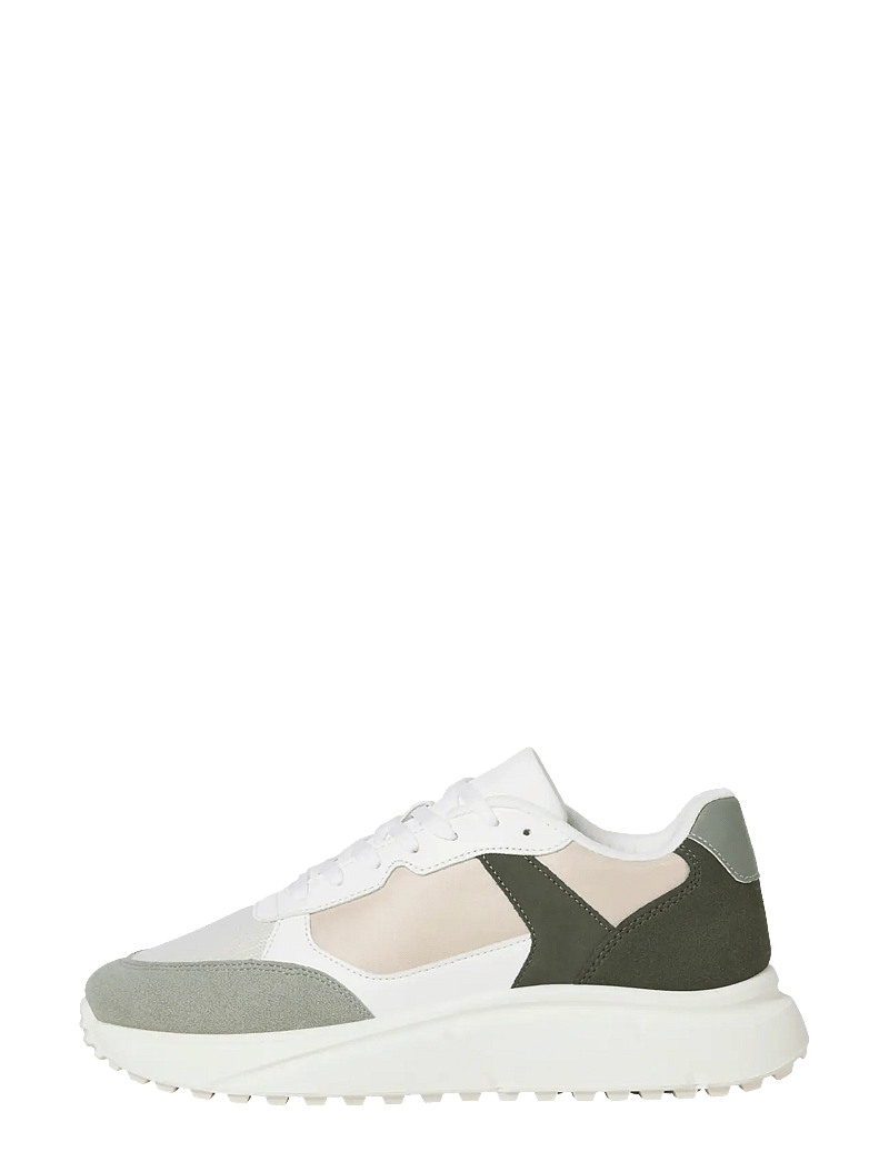 Jack & Jones - JFWASPIRE PU RUNNER NOOS - madala säärega tossud - white - 1