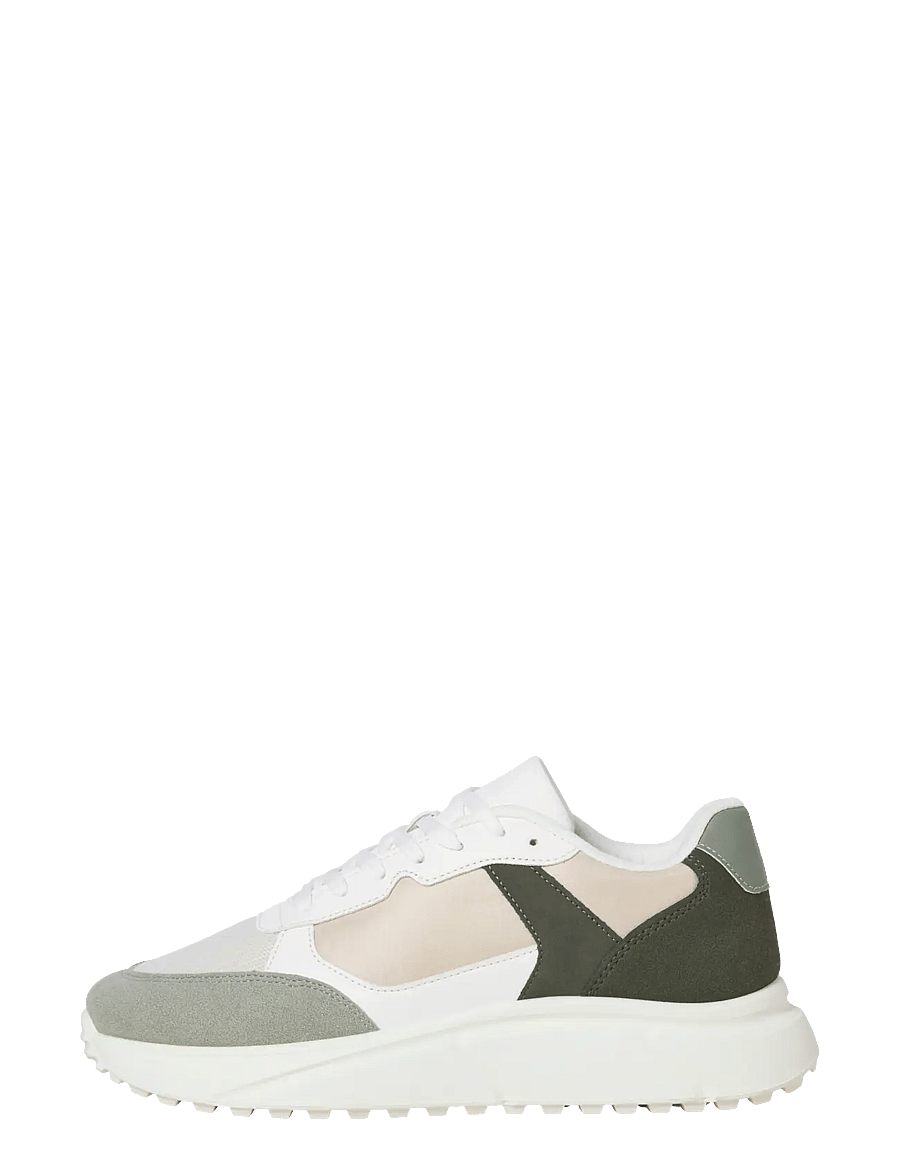 Jack & Jones - JFWASPIRE PU RUNNER NOOS - lave sneakers - white - 1