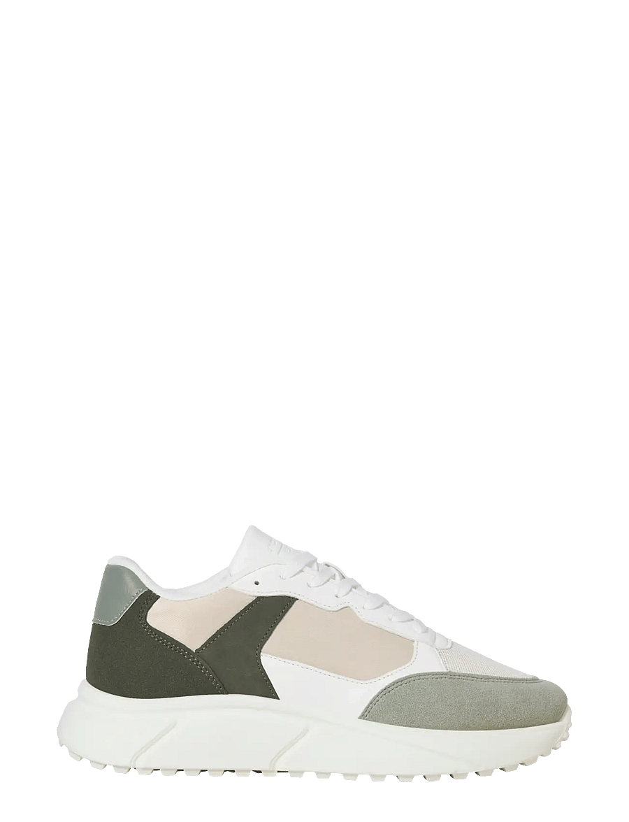 Jack & Jones - JFWASPIRE PU RUNNER NOOS - lave sneakers - white - 2