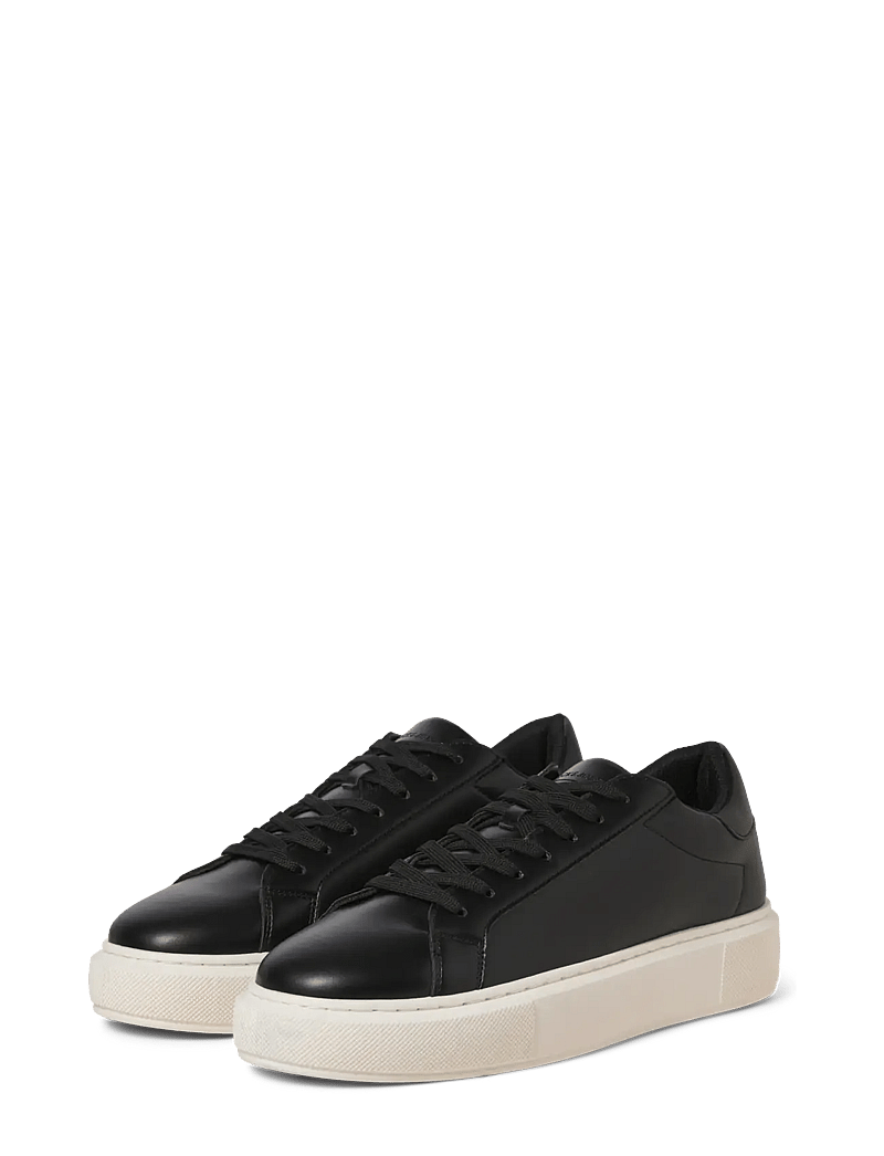 Jack & Jones - JFWASPIRE CUPSOLE PU SNEAKER NOOS - baskets basses - anthracite - 1