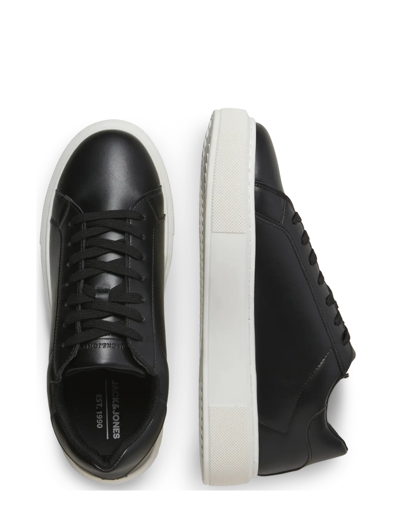 Jack & Jones - JFWASPIRE CUPSOLE PU SNEAKER NOOS - niedriger schnitt - anthracite - 2