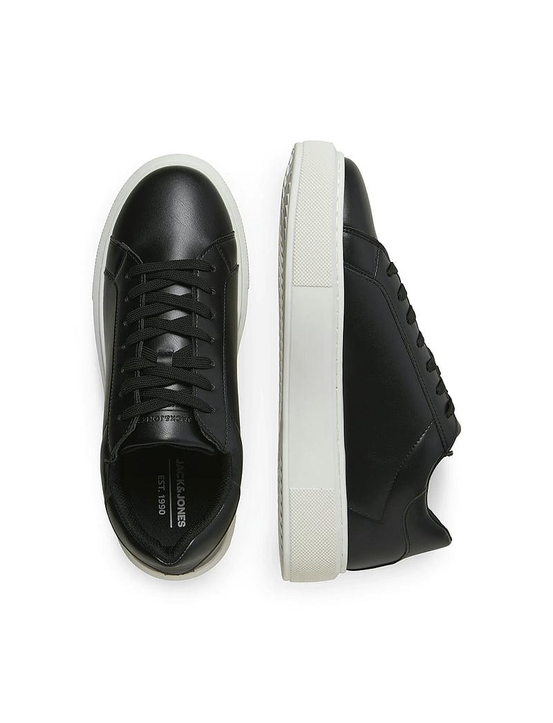 Jack & Jones - JFWASPIRE CUPSOLE PU SNEAKER NOOS - baskets basses - anthracite - 0