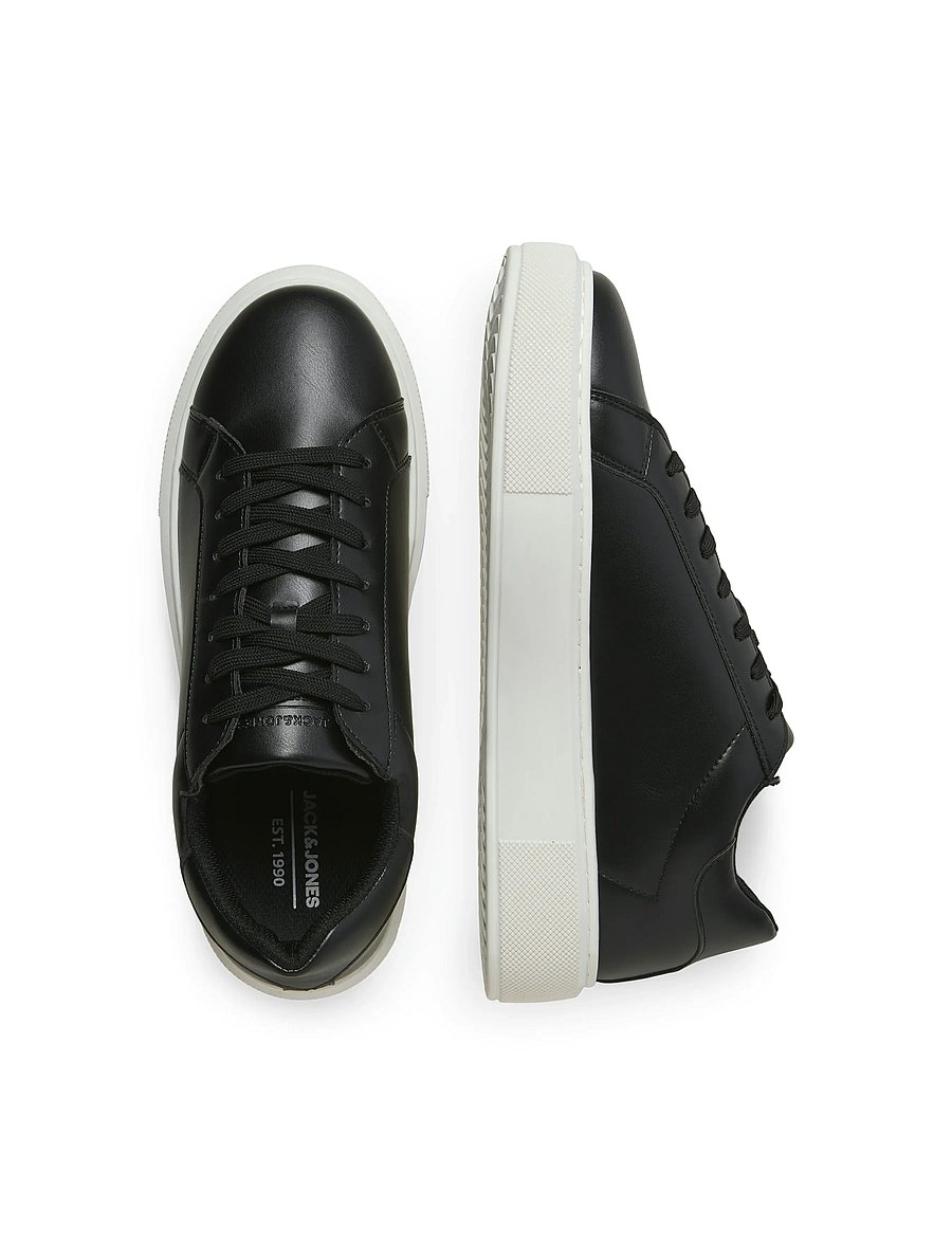Jack & Jones - JFWASPIRE CUPSOLE PU SNEAKER NOOS - niedriger schnitt - anthracite - 0