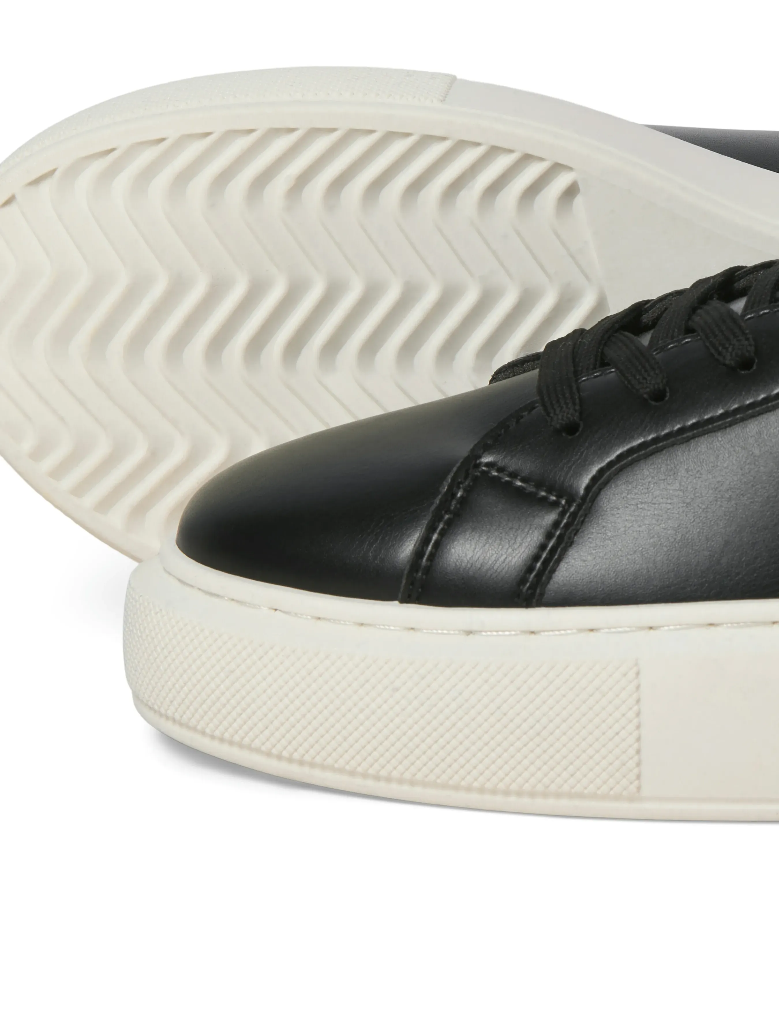 Jack & Jones - JFWASPIRE CUPSOLE PU SNEAKER NOOS - niedriger schnitt - anthracite - 4
