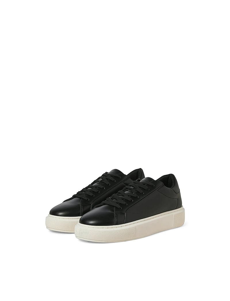 Jack & Jones - JFWASPIRE CUPSOLE PU SNEAKER NOOS - baskets basses - anthracite - 5