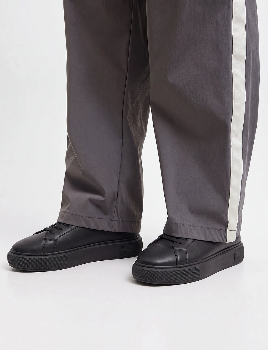 Jack & Jones - JFWASPIRE CUPSOLE PU SNEAKER NOOS - madala säärega - anthracite - 0