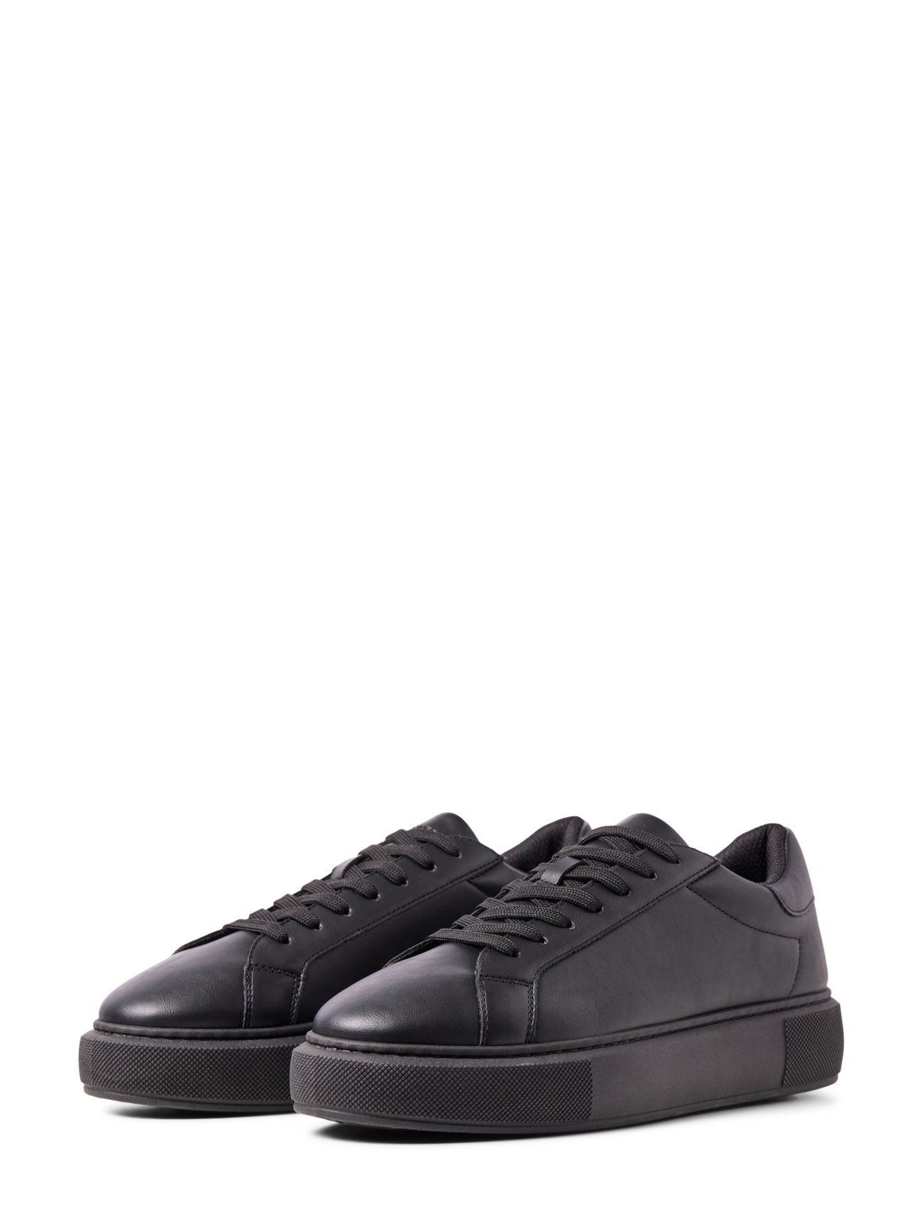 Jack & Jones - JFWASPIRE CUPSOLE PU SNEAKER NOOS - låga sneakers - anthracite - 3