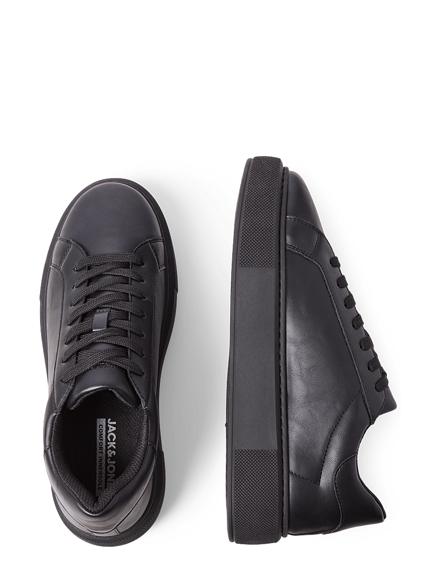 Jack & Jones - JFWASPIRE CUPSOLE PU SNEAKER NOOS - låga sneakers - anthracite - 4