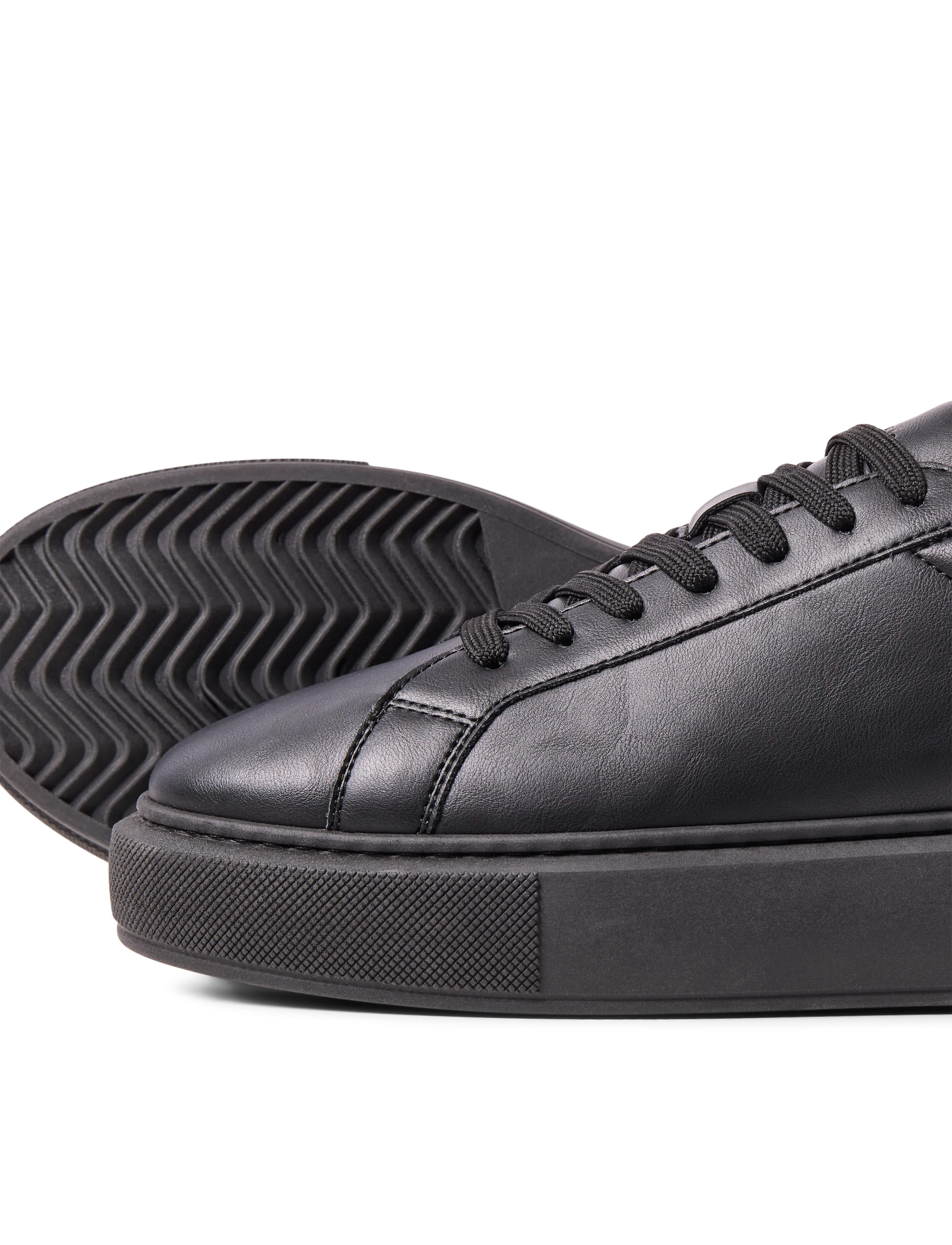 Jack & Jones - JFWASPIRE CUPSOLE PU SNEAKER NOOS - låga sneakers - anthracite - 5