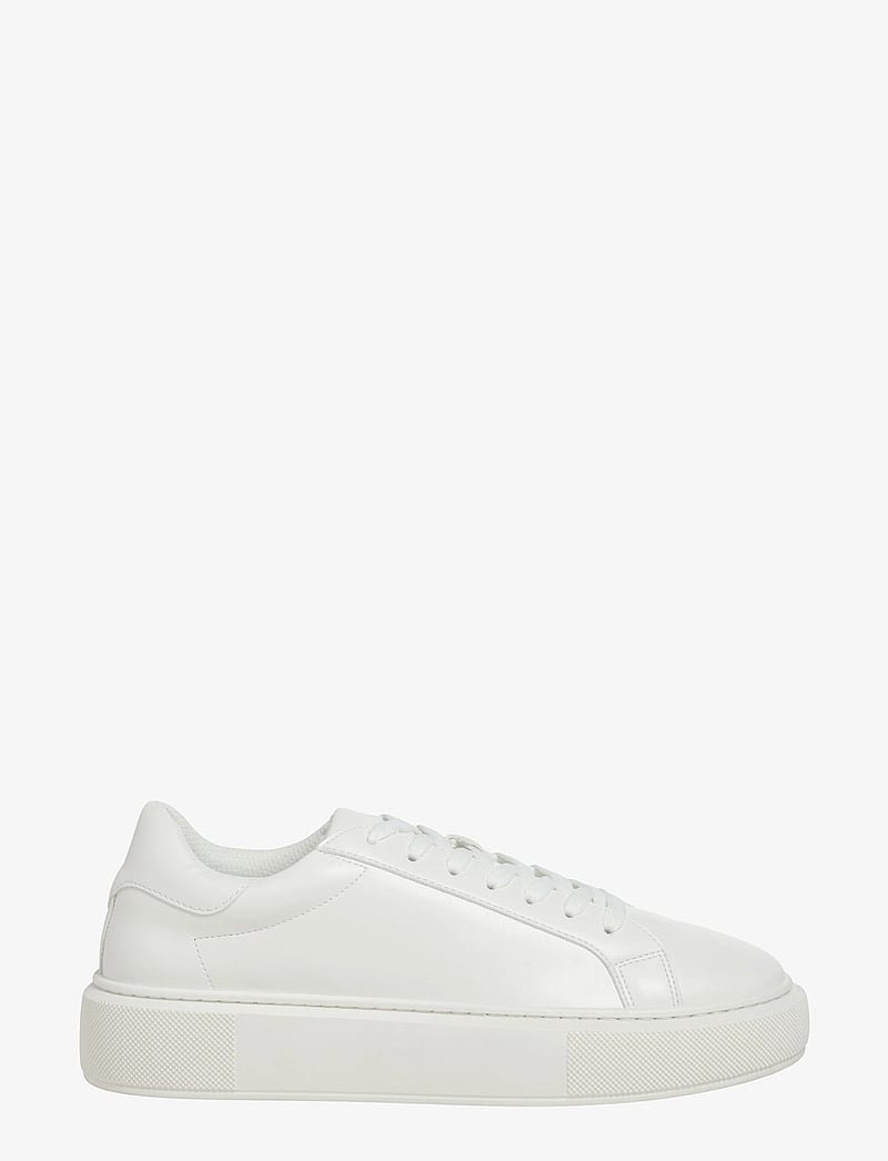 Jack & Jones - JFWASPIRE CUPSOLE PU SNEAKER NOOS - laisvalaikio batai žemu aulu - white - 1
