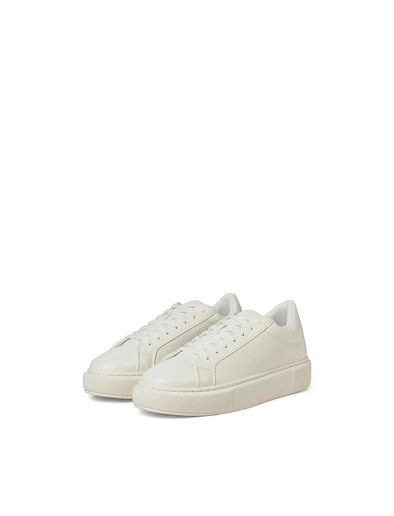 Jack & Jones - JFWASPIRE CUPSOLE PU SNEAKER NOOS - laisvalaikio batai žemu aulu - white - 3