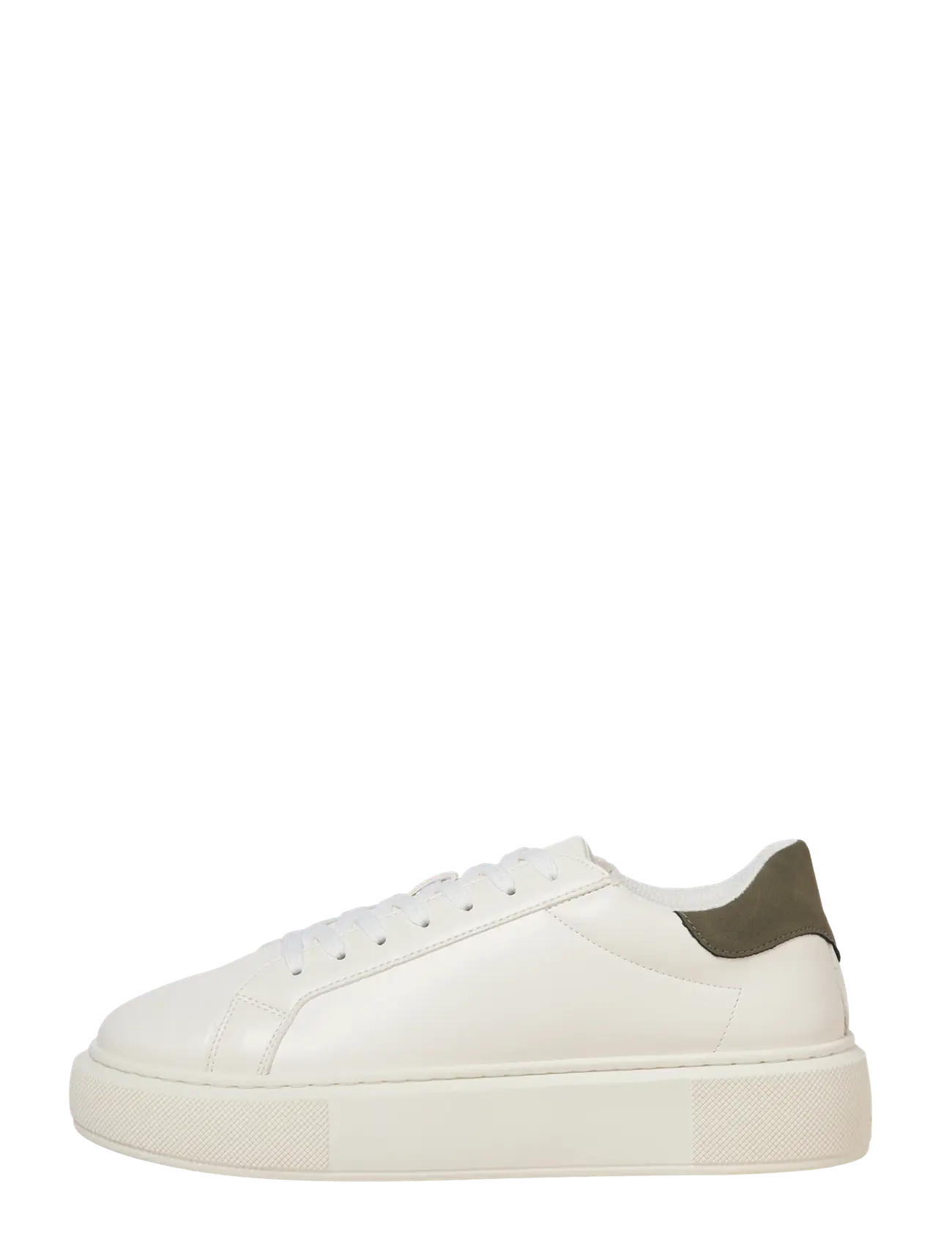 Jack & Jones JFWASPIRE CUPSOLE PU SNEAKER NOOS - Jack & Jones - WHITE / white