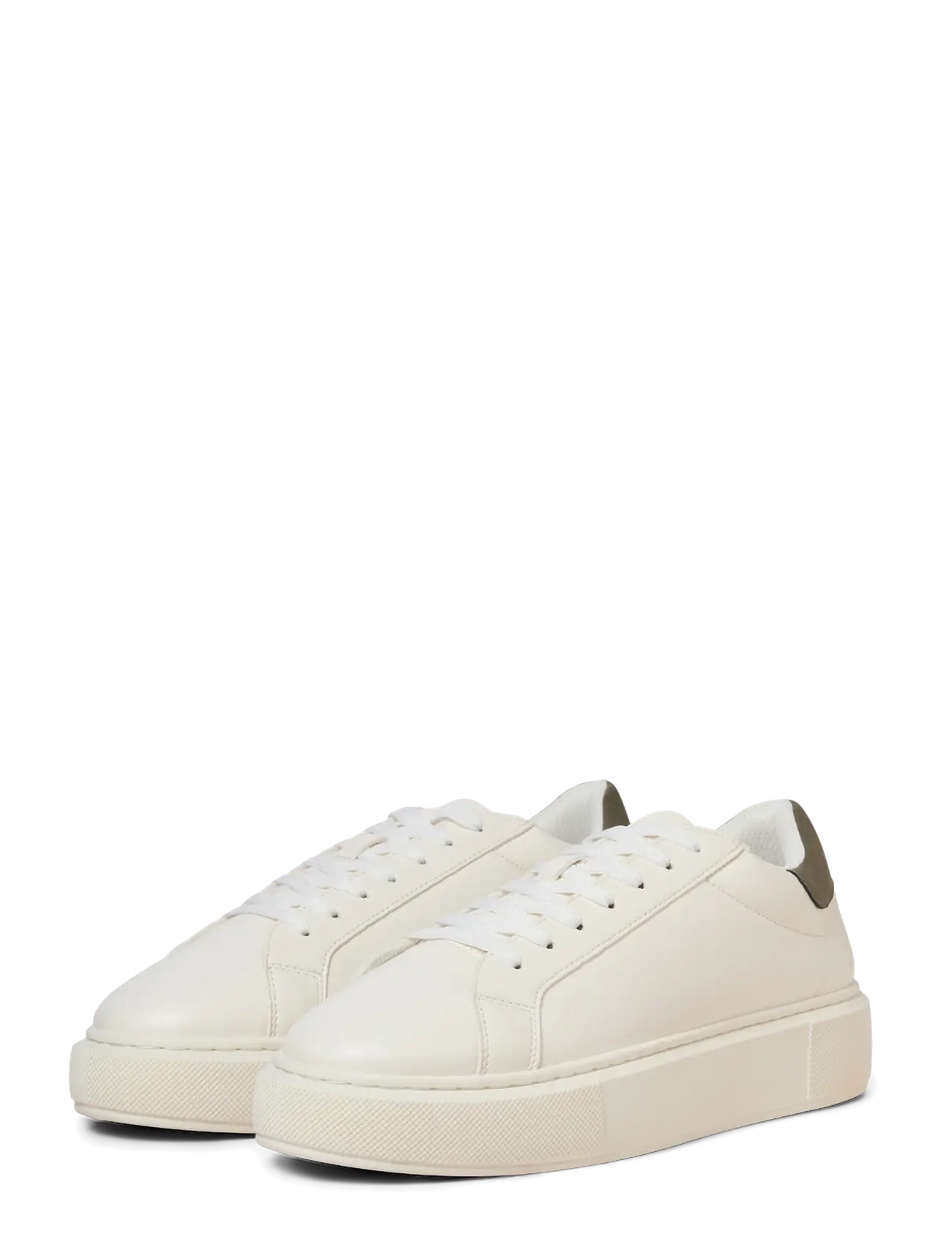 Jack & Jones - JFWASPIRE CUPSOLE PU SNEAKER NOOS - lave sneakers - white - 1