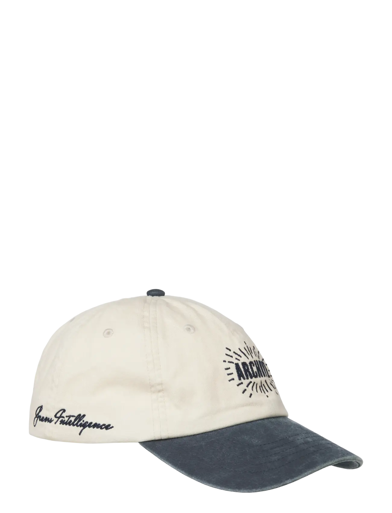 Jack & Jones JACSOFT BASE ARCHIVE CAP SN - Accessories - NAVY BLAZER / cream