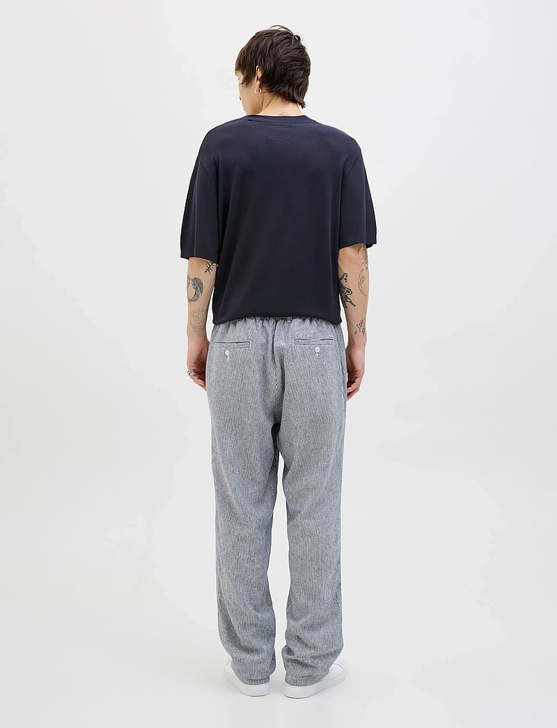 Jack & Jones - JPRCCWILLIAM KNIT CREW NECK SS SN - rundhals - night sky - 2