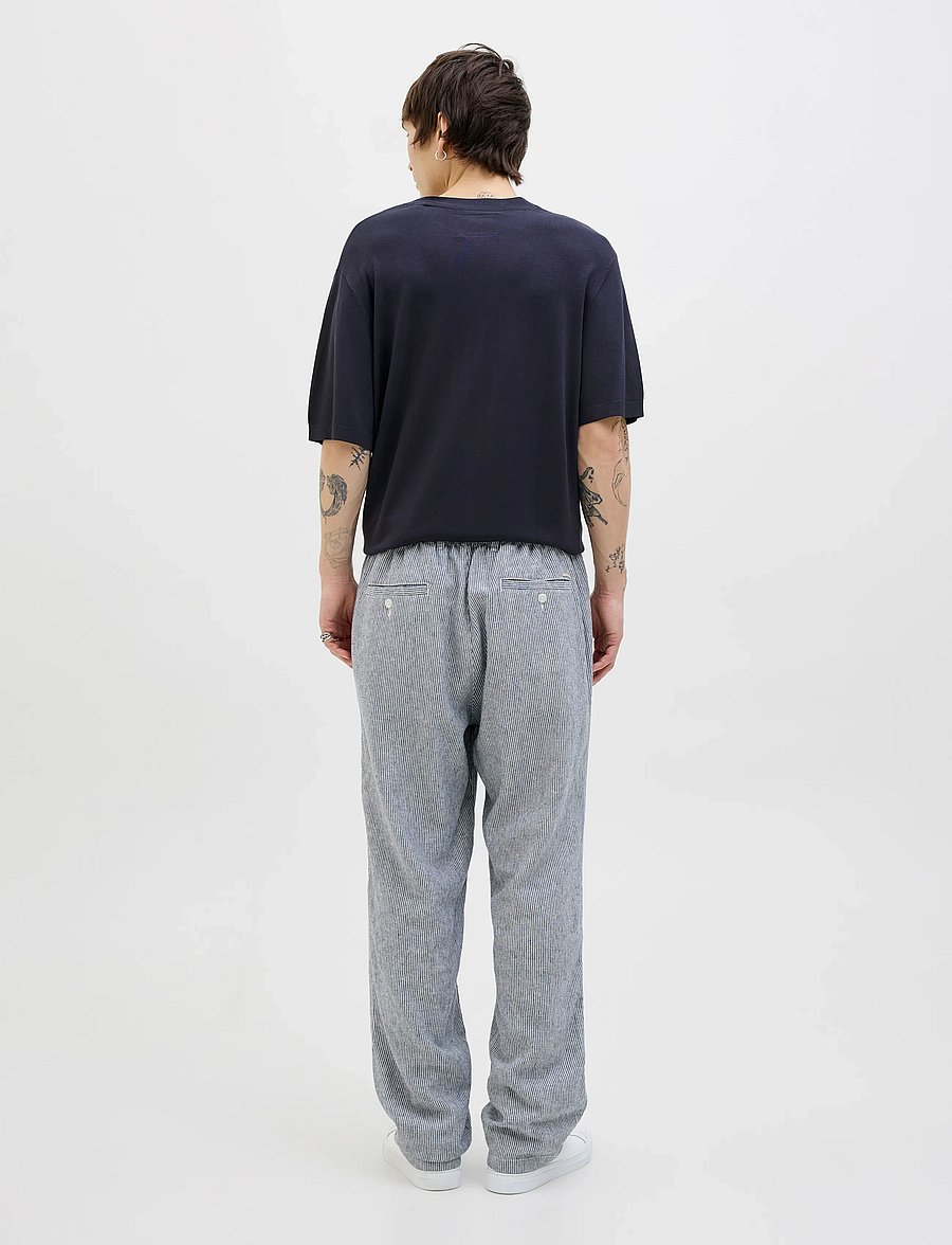 Jack & Jones - JPRCCWILLIAM KNIT CREW NECK SS SN - adījumi ar apaļu kakla izgriezumu - night sky - 2