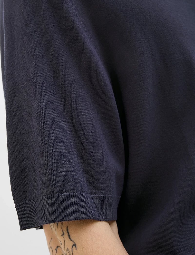 Jack & Jones - JPRCCWILLIAM KNIT CREW NECK SS SN - rundhals - night sky - 4