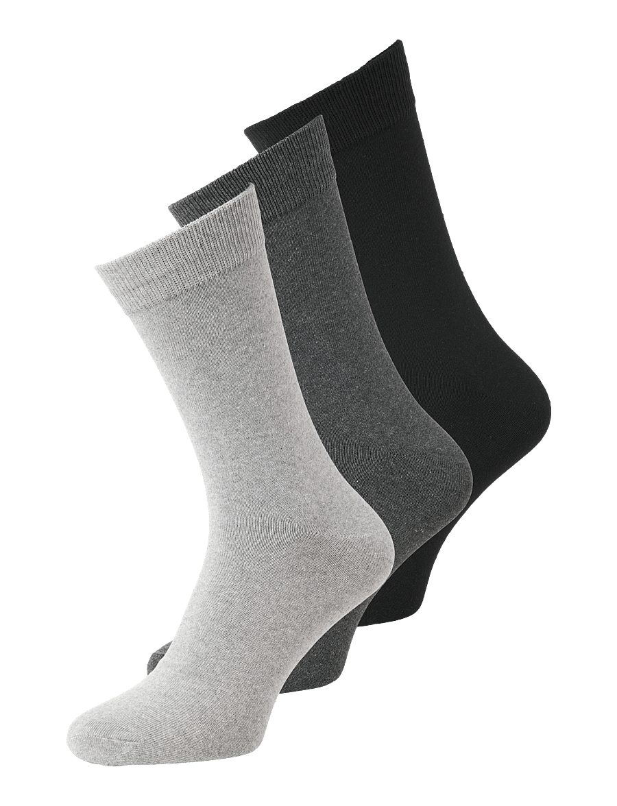 Jack & Jones - JACORDINARY SOCKS 3 PACK NOOS - klassikalised sokid - black - 0