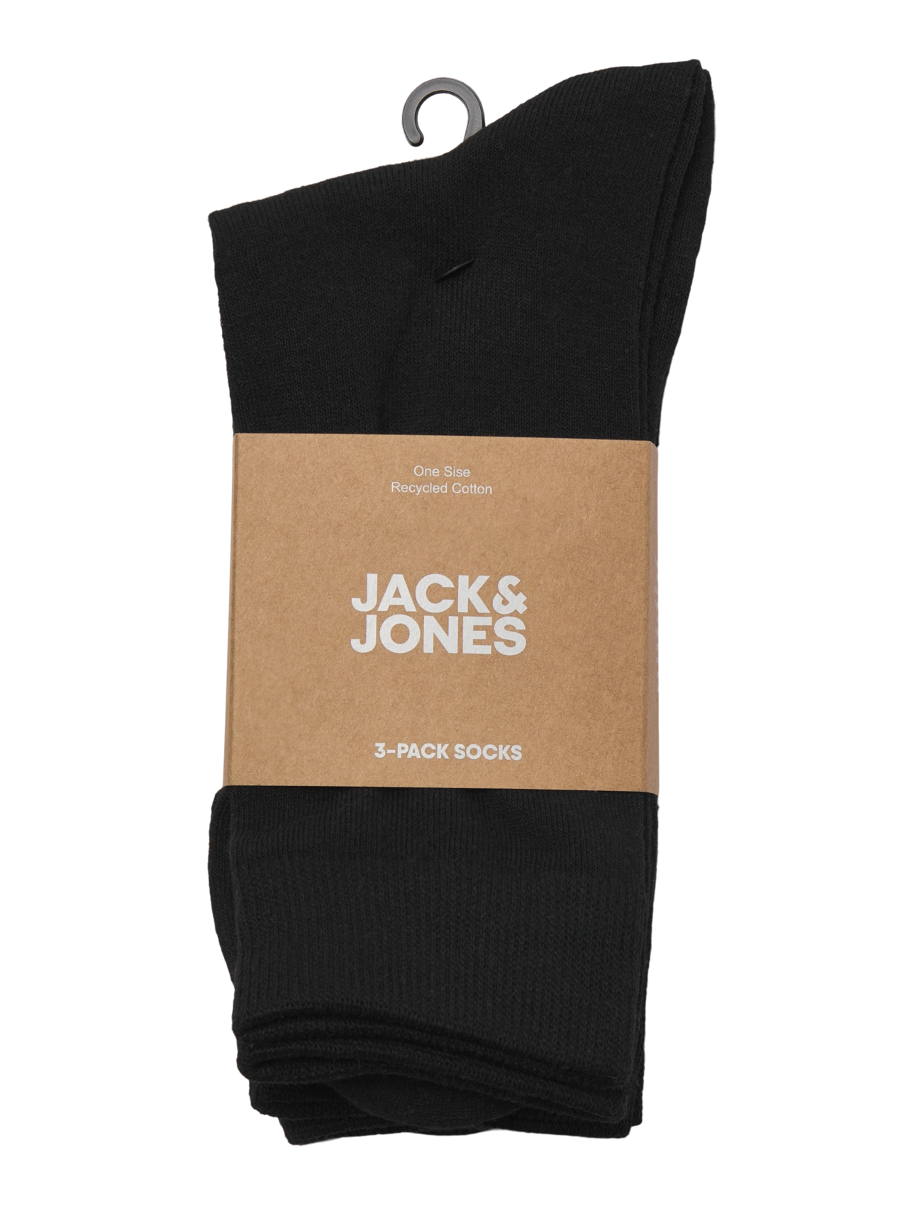 Jack & Jones - JACORDINARY SOCKS 3 PACK NOOS - die niedrigsten preise - black - 1