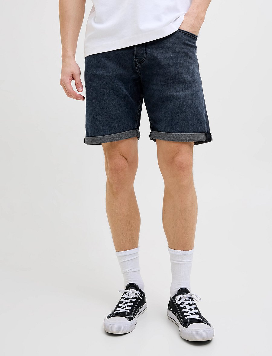 Jack & Jones - JJIRICK JJICON SHORTS GE 604 I.K SN - jorts - blue denim - 0