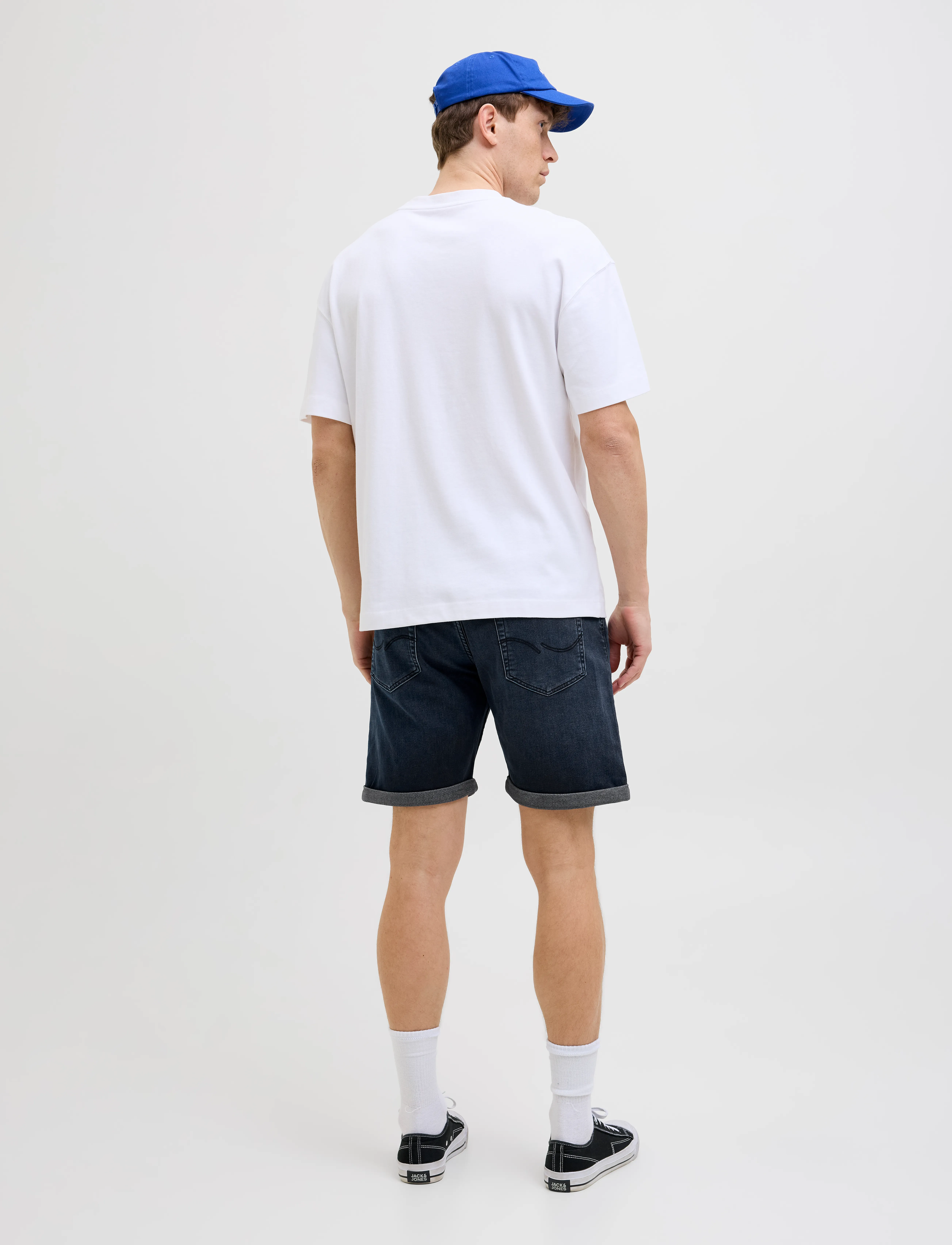 Jack & Jones - JJIRICK JJICON SHORTS GE 604 I.K SN - short en jean - blue denim - 3