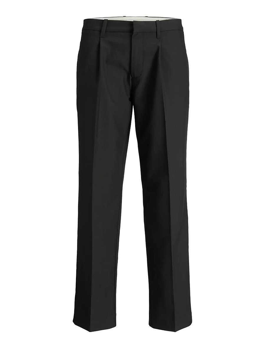 Jack & Jones - JPRCCKARL JJCAMERON PLEATED CHINO NOOS - chinos - black - 1