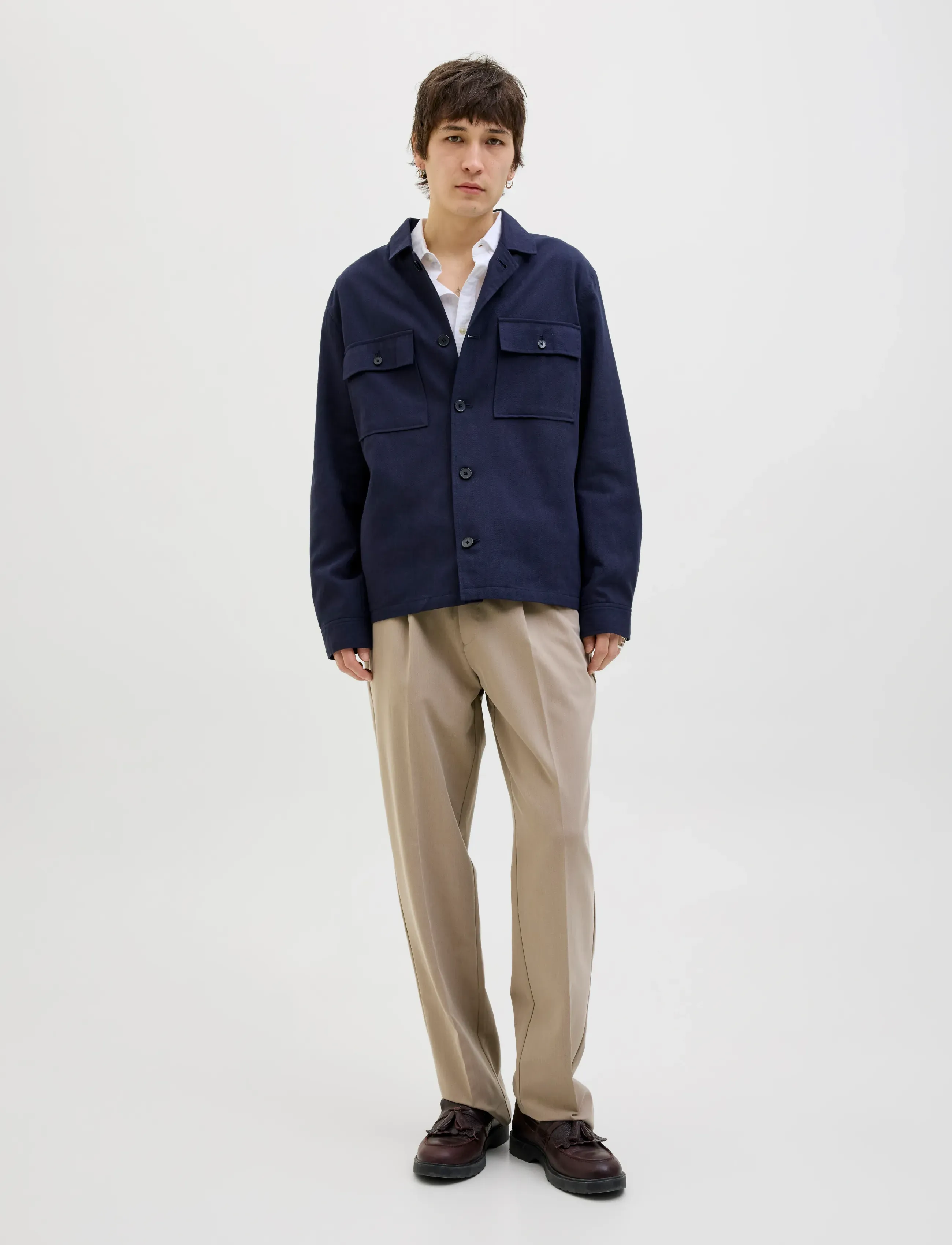 Jack & Jones - JPRCCKARL JJCAMERON PLEATED CHINO NOOS - chinos - plaza taupe - 4