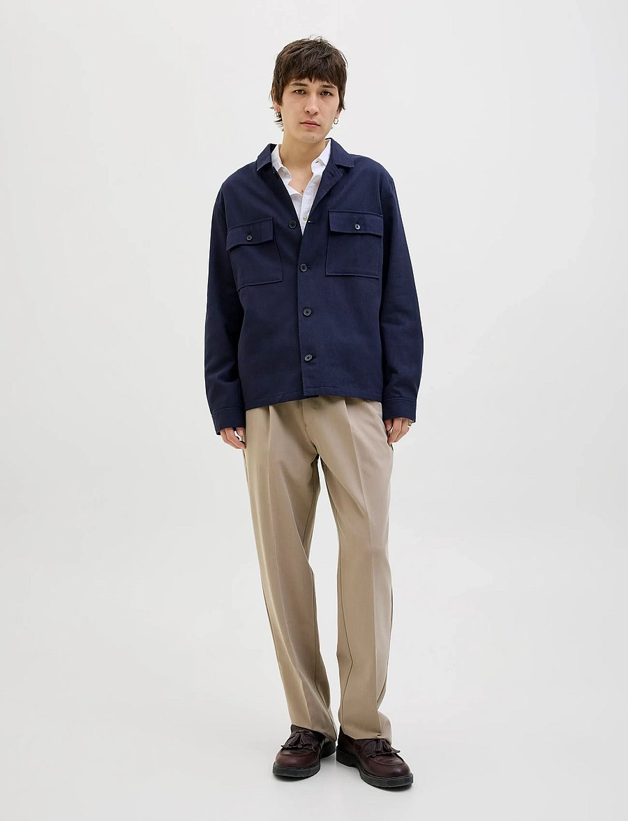 Jack & Jones - JPRCCKARL JJCAMERON PLEATED CHINO NOOS - chinos - plaza taupe - 4