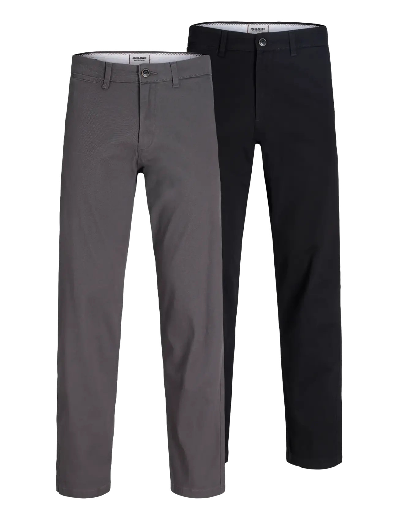 JACK & JONES Jpstkane Dave Chino 2Pk Mp Noos Grau - 30x34 - Herren