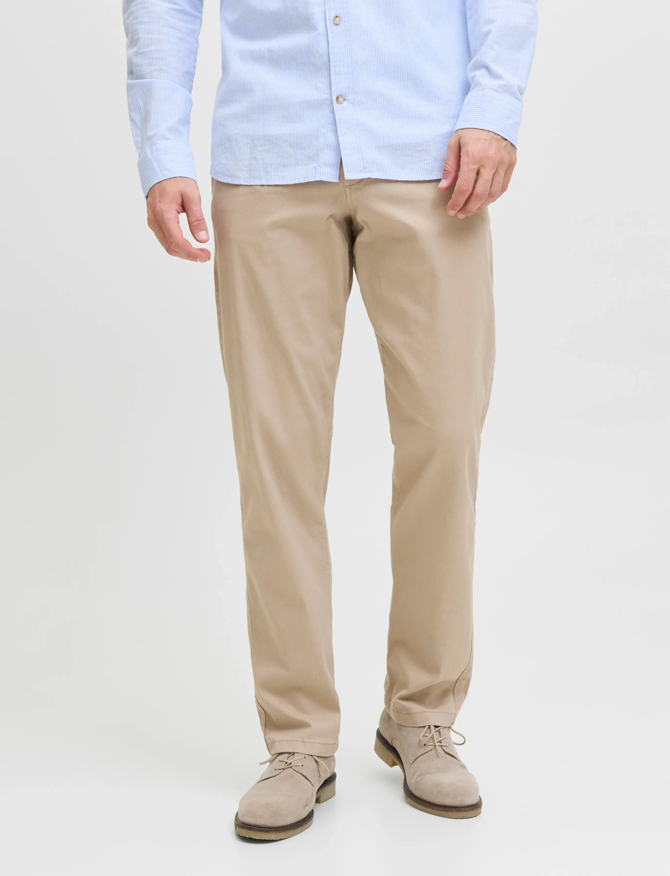 Jack & Jones JPSTKANE DAVE CHINO 2PK MP NOOS - Püksid - CROCKERY / navy