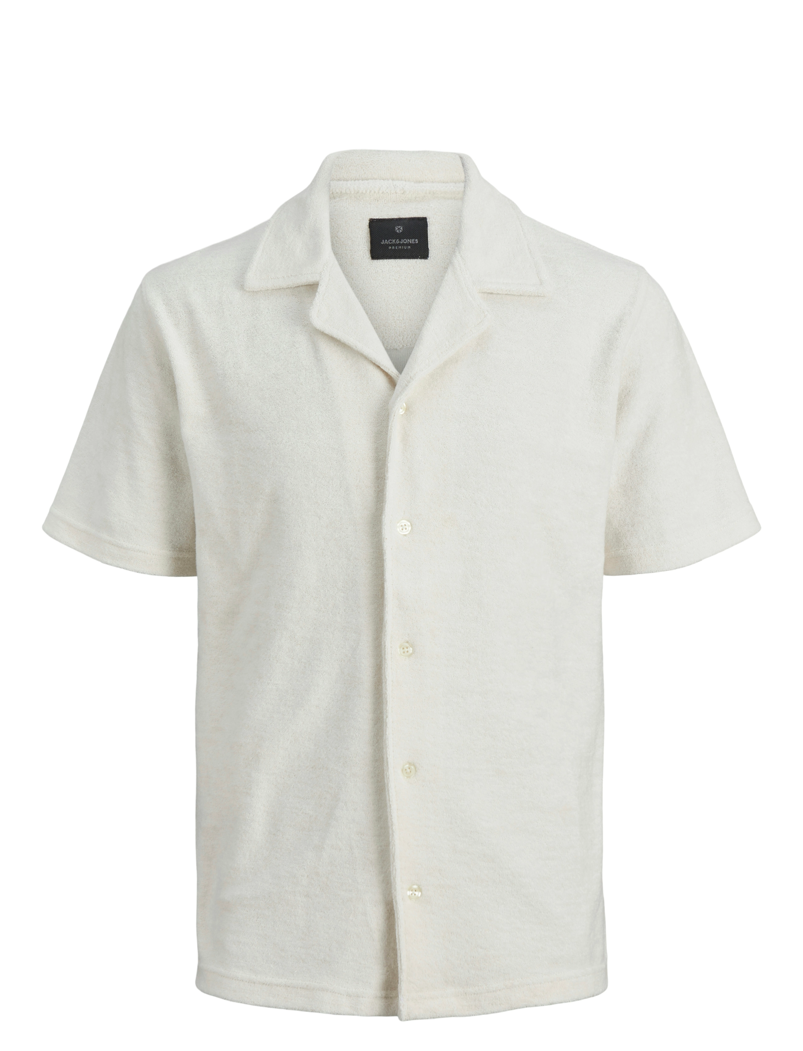 JACK & JONES Jprblaben Ss Shirt Cream - XL - Herren
