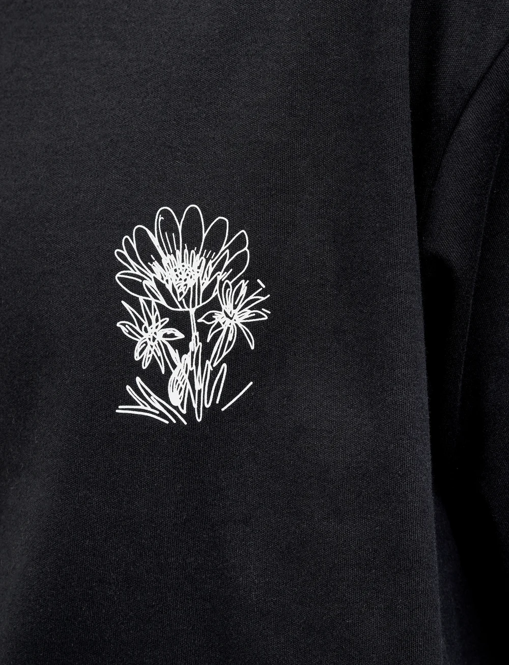 Jack & Jones - JPRBLAFLORAL SS TEE - short-sleeved t-shirts - black - 4