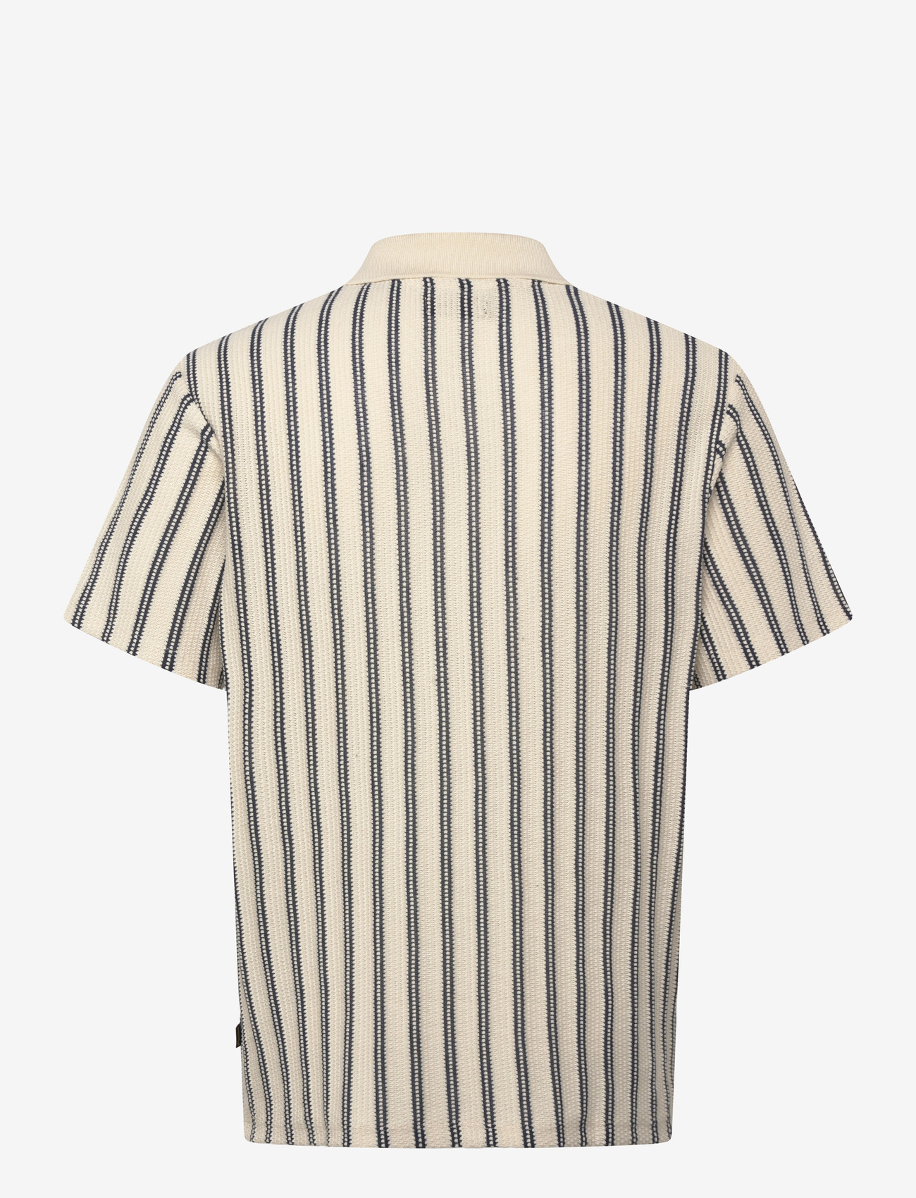 Jack & Jones - JPRBLUHARRY SS SPLIT NECK POLO SN - short-sleeved polos - cloud dancer - 1