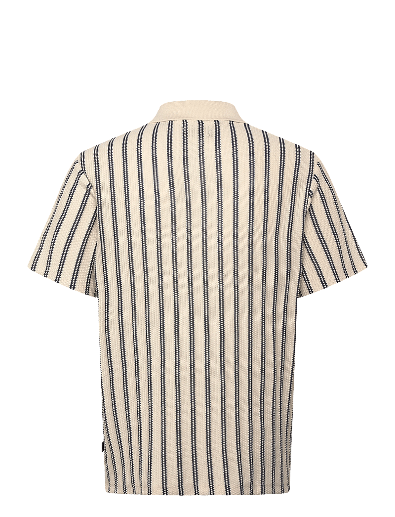 Jack & Jones - JPRBLUHARRY SS SPLIT NECK POLO SN - kurzärmelig - cloud dancer - 1
