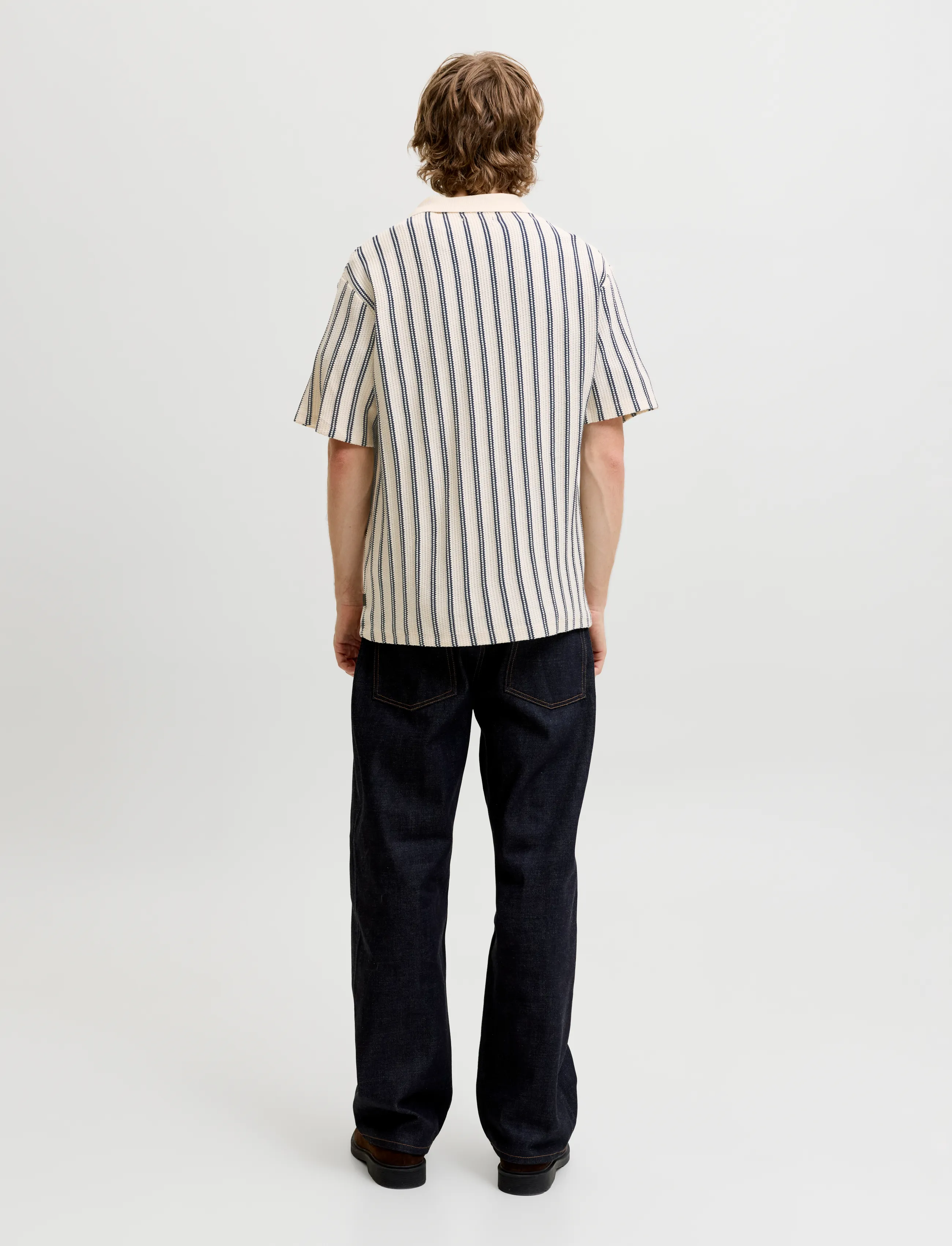 Jprbluharry Ss Split Neck Polo Sn 2