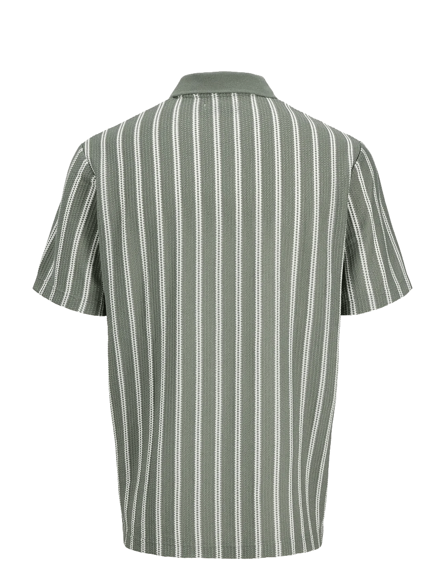 Jack & Jones - JPRBLUHARRY SS SPLIT NECK POLO SN - kurzärmelig - laurel wreath - 2