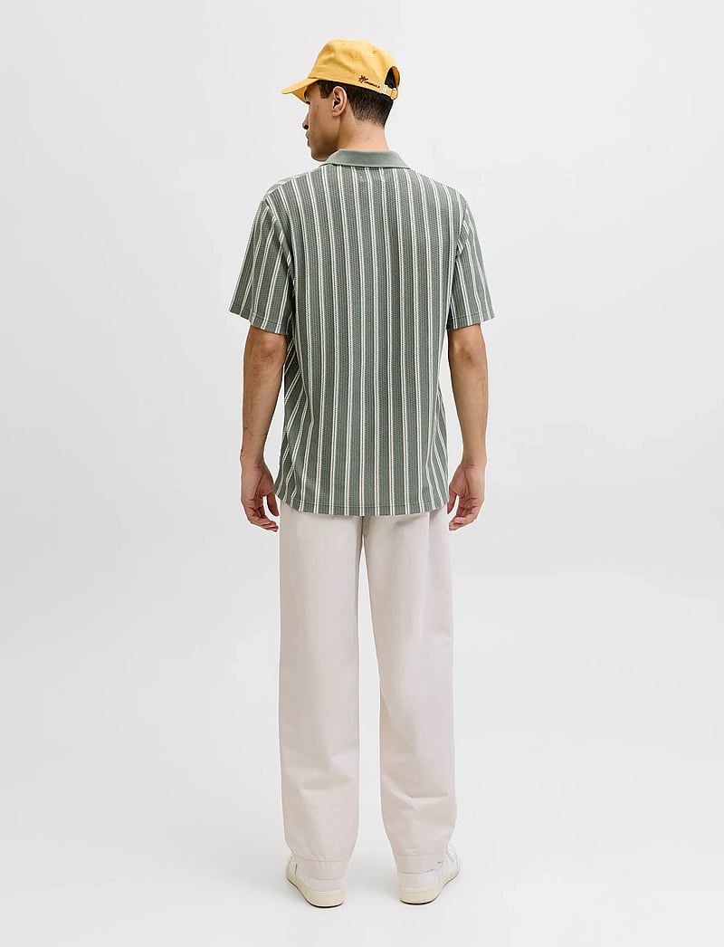Jack & Jones - JPRBLUHARRY SS SPLIT NECK POLO SN - kurzärmelig - laurel wreath - 3